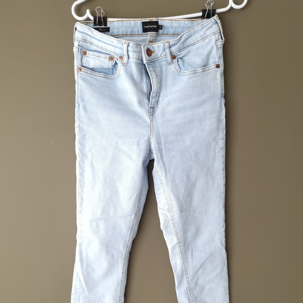 Frank and Oak Debbie Skinny Fit Jeans